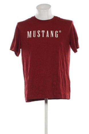Tricou de bărbați Mustang, Mărime L, Culoare Roșu, Preț 117,99 Lei