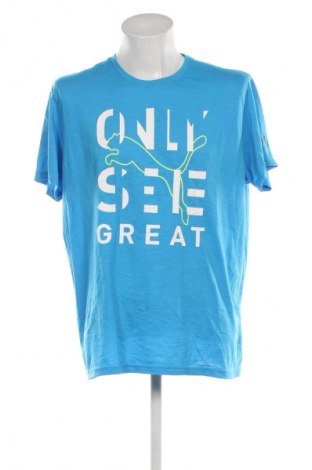 Herren T-Shirt PUMA, Größe XL, Farbe Blau, Preis € 23,99