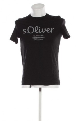 Tricou de bărbați S.Oliver, Mărime S, Culoare Negru, Preț 94,99 Lei