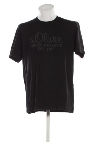 Tricou de bărbați S.Oliver, Mărime XXL, Culoare Negru, Preț 76,99 Lei