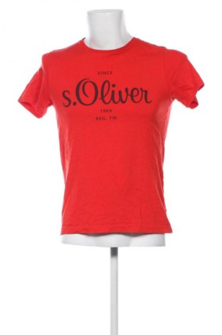 Pánské tričko  S.Oliver, Velikost M, Barva Červená, Cena  367,00 Kč