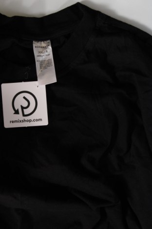 Herren T-Shirt Schiesser, Größe XXL, Farbe Schwarz, Preis 14,99 €