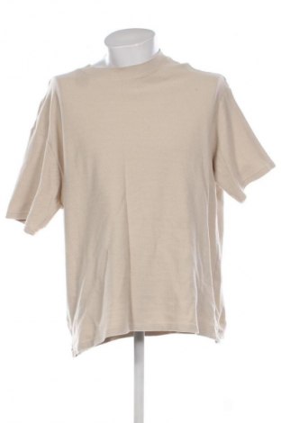 Tricou de bărbați Sinsay, Mărime XL, Culoare Bej, Preț 33,99 Lei