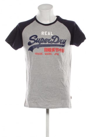 Herren T-Shirt Superdry, Größe L, Farbe Grau, Preis 9,21 €