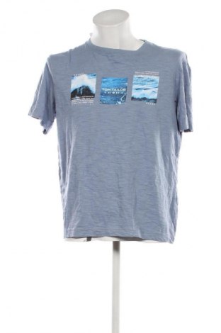 Ανδρικό t-shirt Tom Tailor, Μέγεθος L, Χρώμα Μπλέ, Τιμή 12,99 €