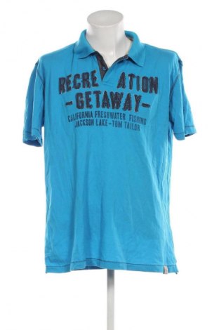 Ανδρικό t-shirt Tom Tailor, Μέγεθος XXL, Χρώμα Μπλέ, Τιμή 6,99 €