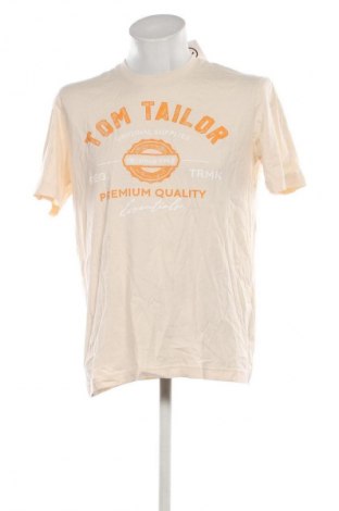 Herren T-Shirt Tom Tailor, Größe XL, Farbe Beige, Preis € 23,99