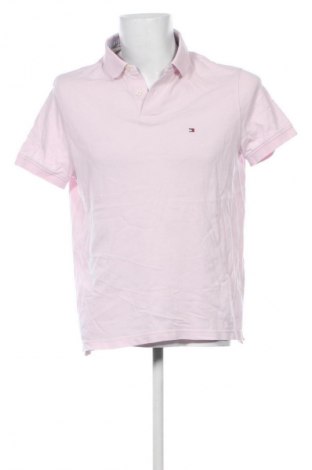 Herren T-Shirt Tommy Hilfiger, Größe L, Farbe Aschrosa, Preis 31,99 €