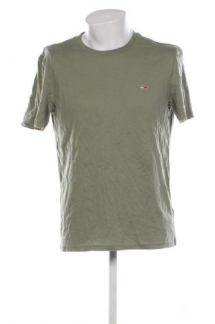 Pánské tričko  Tommy Jeans, Velikost XL, Barva Zelená, Cena  549,00 Kč