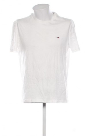 Tricou de bărbați Tommy Jeans, Mărime XXL, Culoare Alb, Preț 265,99 Lei