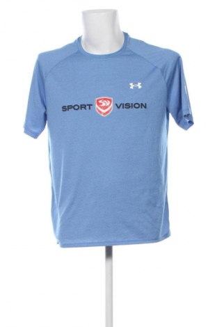Tricou de bărbați Under Armour, Mărime L, Culoare Albastru, Preț 71,05 Lei