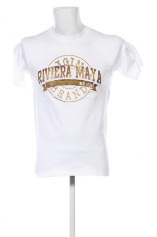 Herren T-Shirt Yazbek, Größe S, Farbe Weiß, Preis € 9,72
