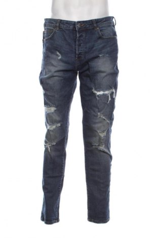 Blugi de bărbați Denim Co., Mărime L, Culoare Albastru, Preț 150,44 Lei
