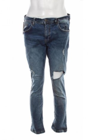 Blugi de bărbați Pier One, Mărime L, Culoare Albastru, Preț 171,99 Lei