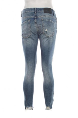 Blugi de bărbați Pull&Bear, Mărime M, Culoare Albastru, Preț 102,99 Lei