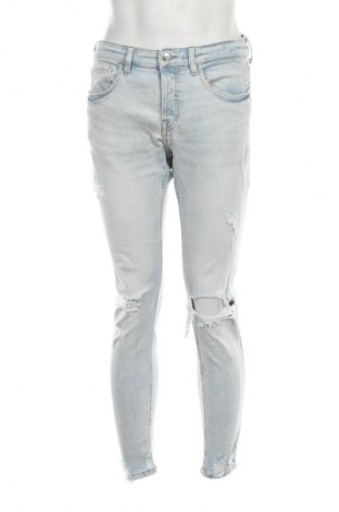 Blugi de bărbați Zara, Mărime M, Culoare Albastru, Preț 46,99 Lei