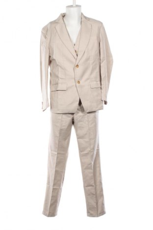 Herrenanzug Unbranded, Größe XXL, Farbe Beige, Preis 37,99 €