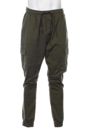 Męskie spodnie Denim&Co., Rozmiar L, Kolor Zielony, Cena 89,66 zł