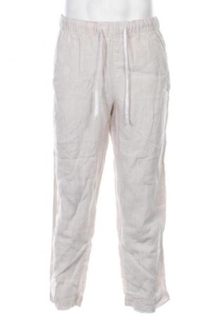 Pantaloni de bărbați H&M, Mărime M, Culoare Ecru, Preț 82,99 Lei