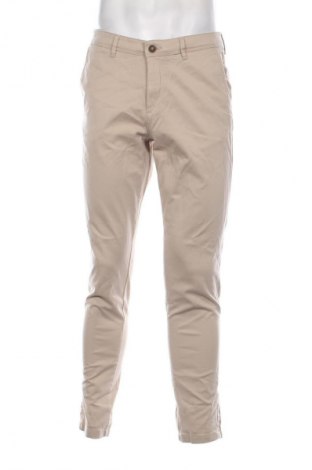 Ανδρικό παντελόνι Jack & Jones, Μέγεθος M, Χρώμα  Μπέζ, Τιμή 63,99 €