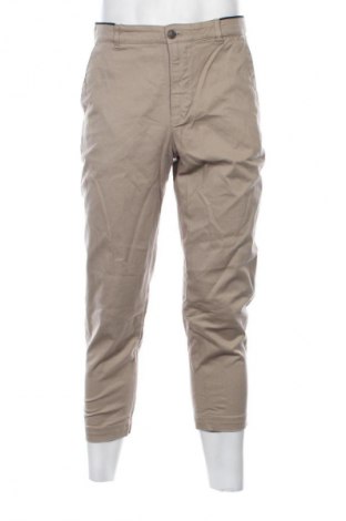 Pantaloni de bărbați Zara, Mărime L, Culoare Bej, Preț 68,99 Lei