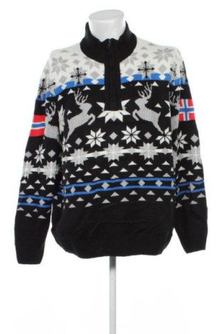 Ανδρικό πουλόβερ Bpc Bonprix Collection, Μέγεθος XXL, Χρώμα Πολύχρωμο, Τιμή 11,99 €