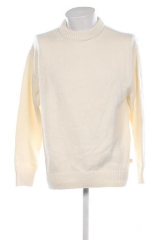 Herrenpullover Calvin Klein Jeans, Größe M, Farbe Ecru, Preis 98,99 €