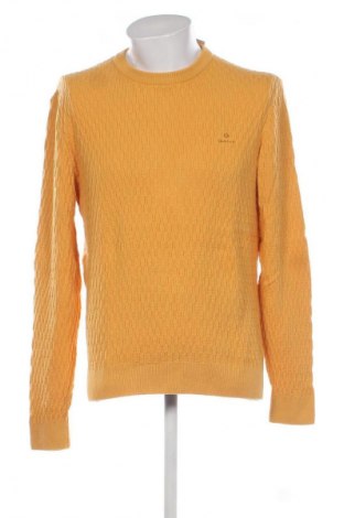 Herrenpullover Gant, Größe L, Farbe Gelb, Preis € 50,64