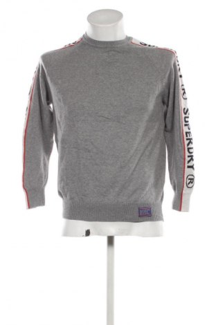 Pánsky sveter  Idris Elba + Superdry, Veľkosť XL, Farba Sivá, Cena  29,95 €