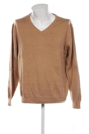 Pánsky sveter  James & Nicholson, Veľkosť XL, Farba Hnedá, Cena  12,95 €