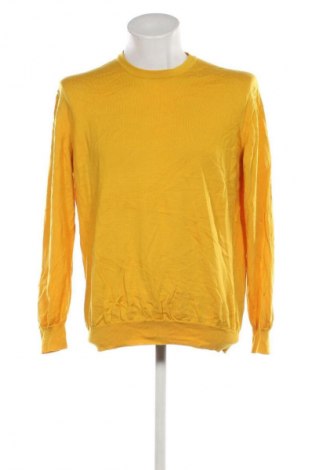 Ανδρικό πουλόβερ Johann Konen, Μέγεθος XL, Χρώμα Κίτρινο, Τιμή 26,99 €