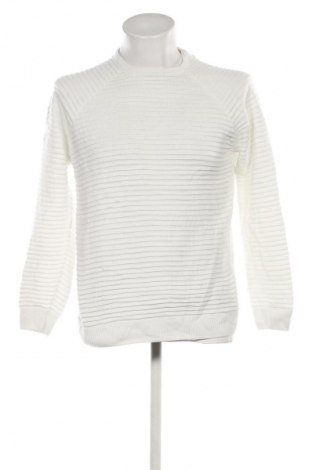 Pulover de bărbați LCW, Mărime M, Culoare Alb, Preț 48,99 Lei