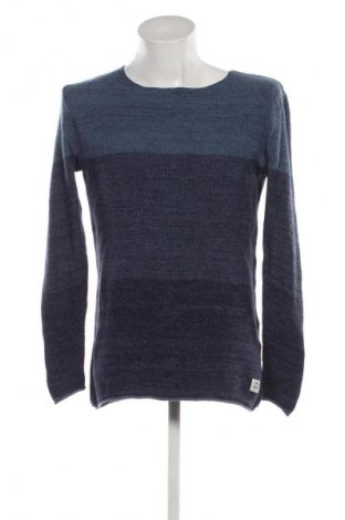 Herrenpullover Originals By Jack & Jones, Größe M, Farbe Blau, Preis 10,99 €
