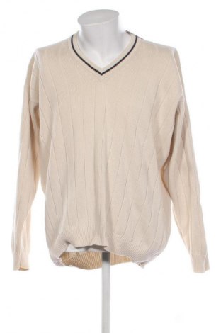 Herrenpullover Sergio Tacchini, Größe XL, Farbe Ecru, Preis € 37,99