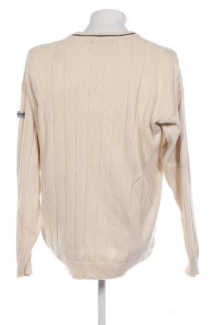 Herrenpullover Sergio Tacchini, Größe XL, Farbe Ecru, Preis € 37,99