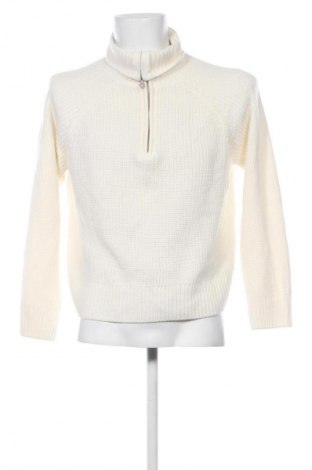 Herrenpullover Sinsay, Größe L, Farbe Ecru, Preis 17,90 €