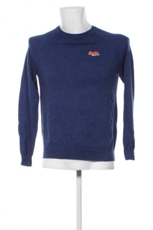 Herrenpullover Superdry, Größe M, Farbe Blau, Preis € 33,99