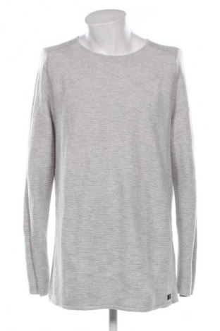 Herrenpullover Tom Tailor, Größe XXL, Farbe Grau, Preis 55,00 €