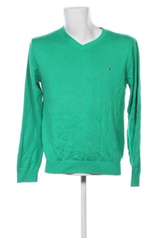Férfi pulóver Tommy Hilfiger, Méret L, Szín Zöld, Ár 24 899 Ft