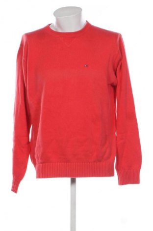 Herrenpullover Tommy Hilfiger, Größe L, Farbe Rot, Preis € 45,54