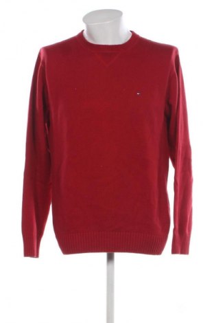 Pulover de bărbați Tommy Hilfiger, Mărime M, Culoare Roșu, Preț 380,03 Lei