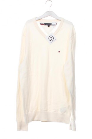 Herrenpullover Tommy Hilfiger, Größe XS, Farbe Ecru, Preis 117,99 €