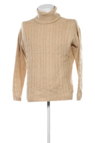 Мъжки пуловер Unbranded, Размер XL, Цвят Бежов, Цена 17,99 лв.