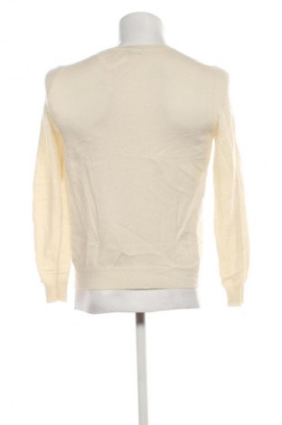Herrenpullover United Colors Of Benetton, Größe M, Farbe Ecru, Preis € 25,99