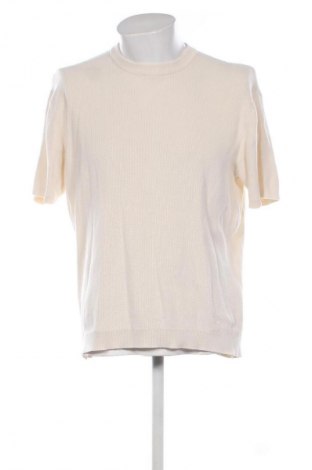 Herrenpullover Zara, Größe L, Farbe Ecru, Preis 16,00 €