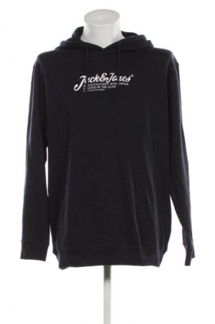 Ανδρικό φούτερ Jack & Jones, Μέγεθος 4XL, Χρώμα Μπλέ, Τιμή 42,99 €