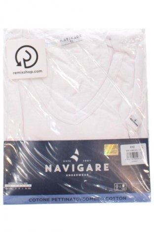 Herren Unterwäsche Navigare, Größe 5XL, Farbe Weiß, Preis 19,99 €