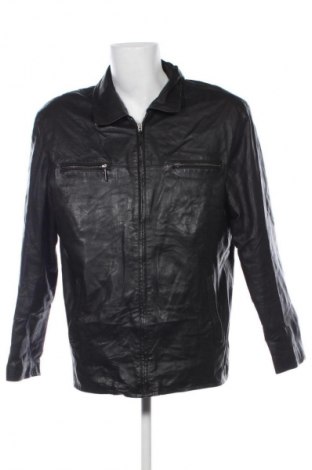 Geacă de piele pentru bărbati Angelo Litrico, Mărime XL, Culoare Negru, Preț 377,99 Lei