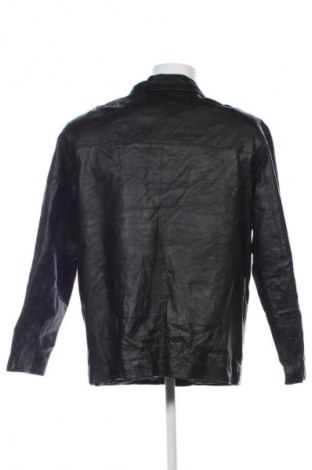 Geacă de piele pentru bărbati Angelo Litrico, Mărime XL, Culoare Negru, Preț 377,99 Lei