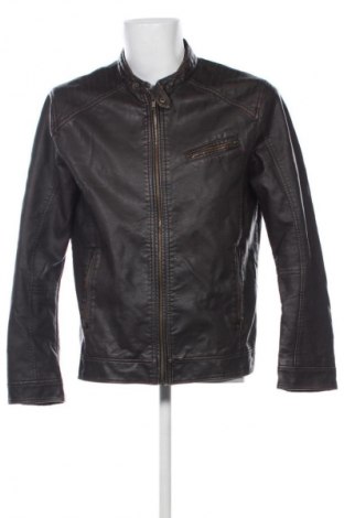 Мъжко кожено яке Colin's, Размер L, Цвят Кафяв, Цена 45,99 лв.